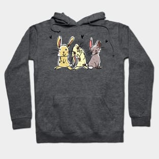 The three little bunnies Hoodie